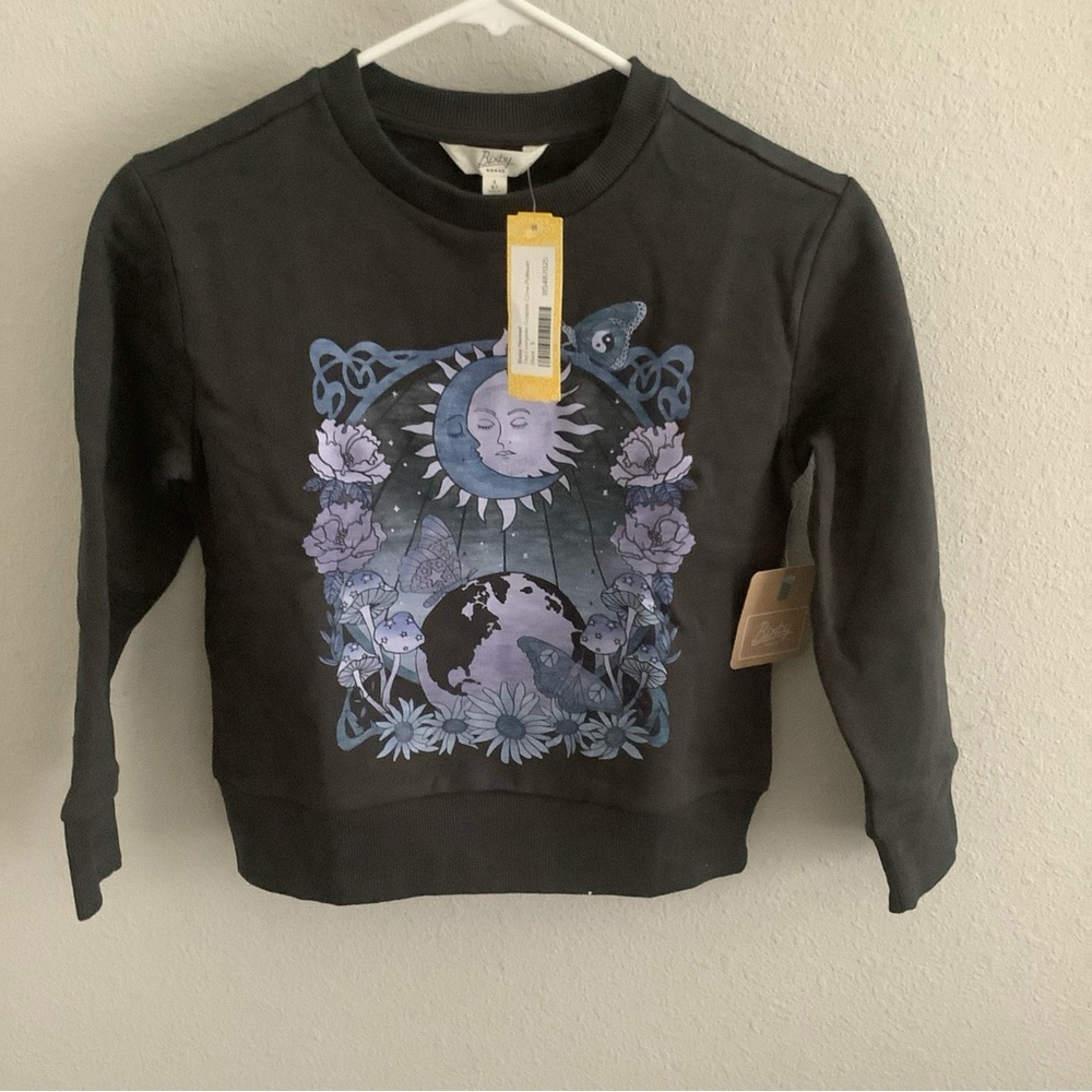 Bixby Nomad The Everyone Graphic Crew Pullover Size S (6-7)